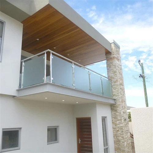 Balcony Design Steel Glass Railing