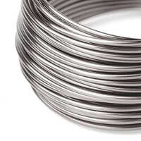 Stainless Steel Welding Wire - 0.8 mm Thickness, 15 kg Roll, Polished Finish | Industrial Grade SS201, SS304, SS430, High Tensile Strength 450 N/mmÂ²