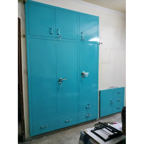 Wall Fixing Three Door Almirah