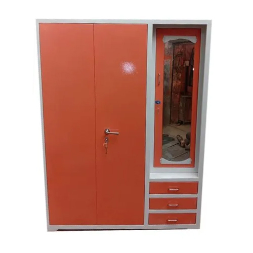 Mild Steel 3 Door Almirah