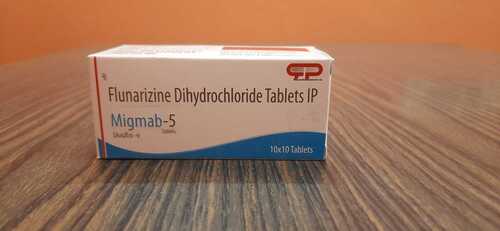 Flunarizine 5 mg Tablet