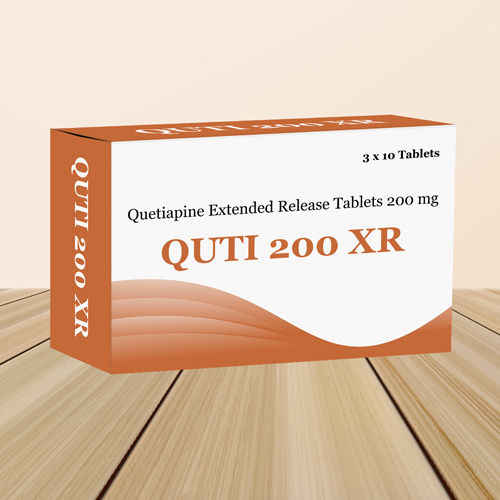 Quti 200 Xr Quetiapine Extended Release Tablets 200 Mg General Medicines