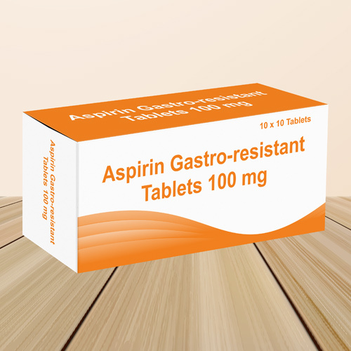 Aspiringastro - Resistant Tablets 100 Mg General Medicines