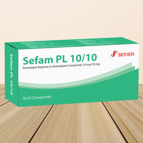 Sefam Perindopril Arginine And Amlodipine Tablets 10 Mg-10 Mg General Medicines