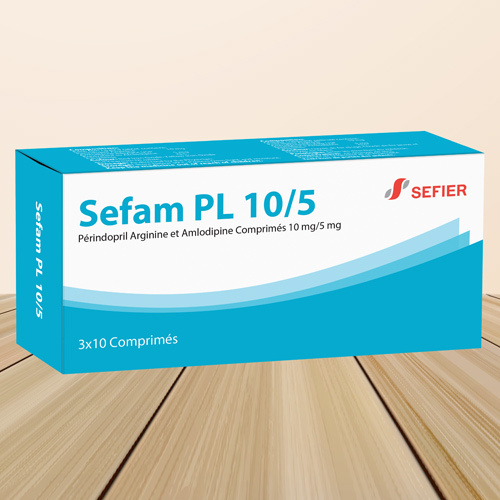 Sefam Perindopril Arginine And Amlodipine Tablets 10 mg-5 mg