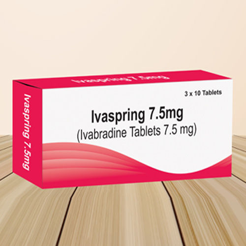 Ivaspring Ivabradine Tablets 7.5 Mg General Medicines