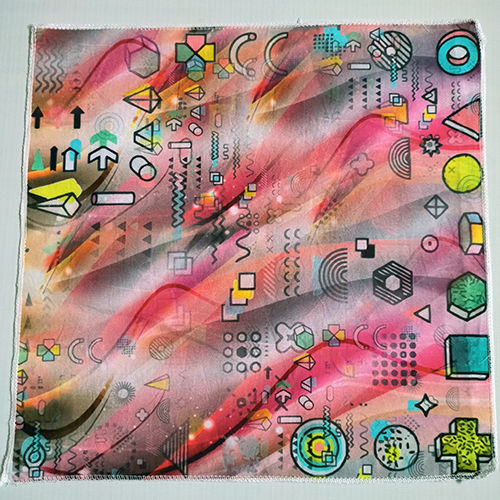 Multi Colour Digital Printed Fabric