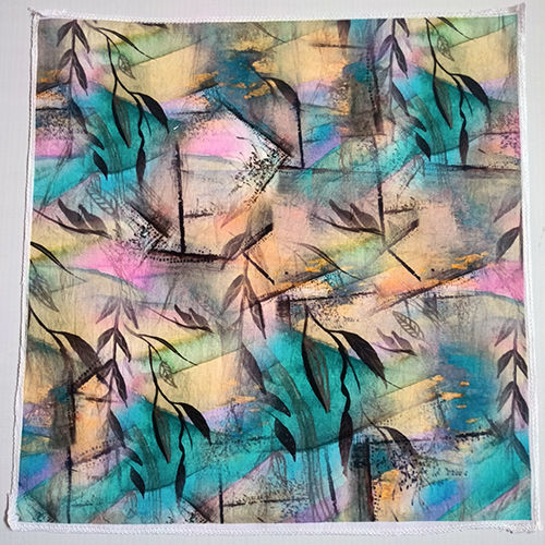 Abstract Printed Fabric