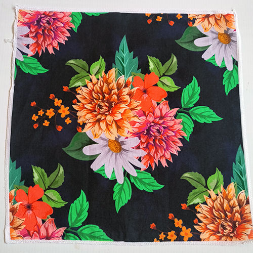 Digital Extract Floral Fabric