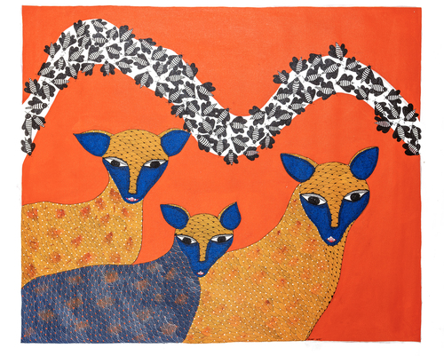 Gond Art Painting