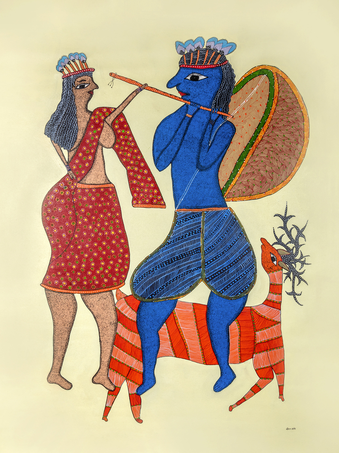 Gond Art Painting