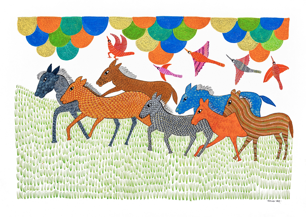 Gond Art Painting