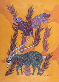 Gond Art Painting