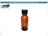 Glass Bottle Bakelite Caps