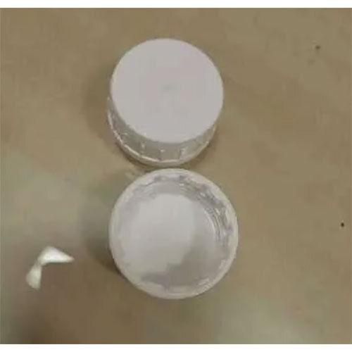 Round Hdpe Lubricant Oil Plastic Caps - Color: White