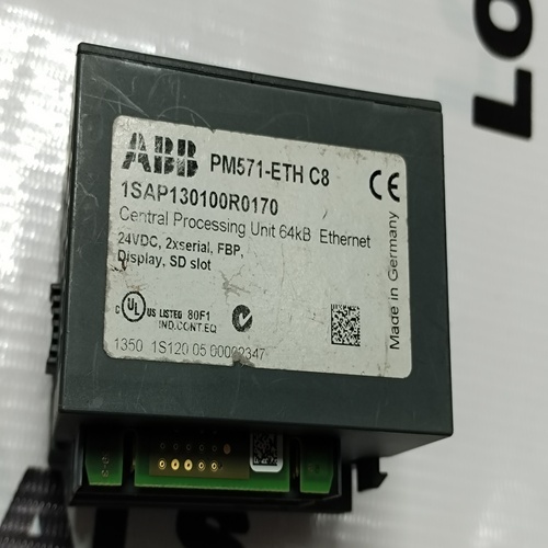 ABB PM571-ETH C8 1SAP130100R0170 PLC MODULE