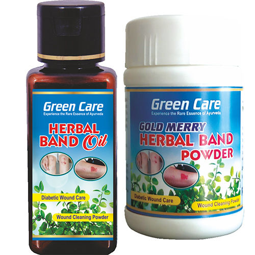 Herbal Band Oil And Powder Combo