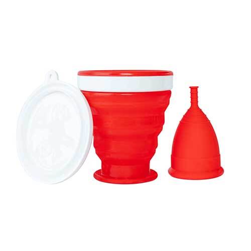 Red Sterilizer Cup