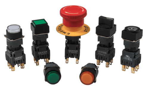 Werner 16mm Stackable Switch And Pilot Light