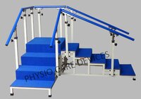 Metallic Exercise  Corner Stair Case Therapy - Dimension (l*w*h): 120 X 80 X 120 Cm