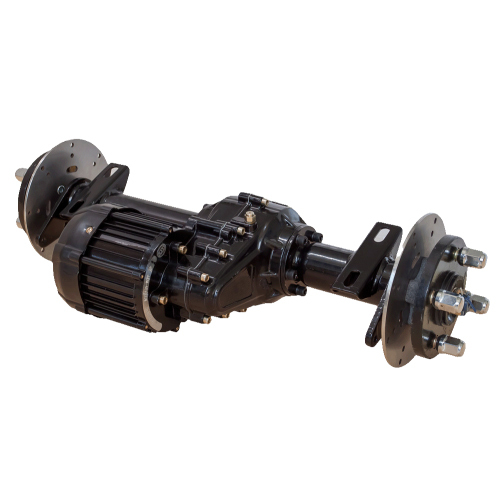 Split dis brake rear axle