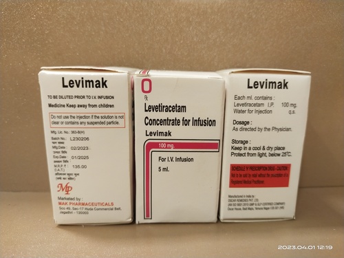 Levetiracetam Concentrate