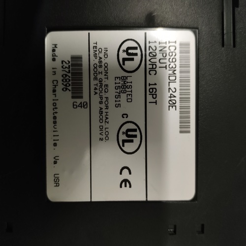 GE FANUC IC693MDL240E INPUT   MODULE