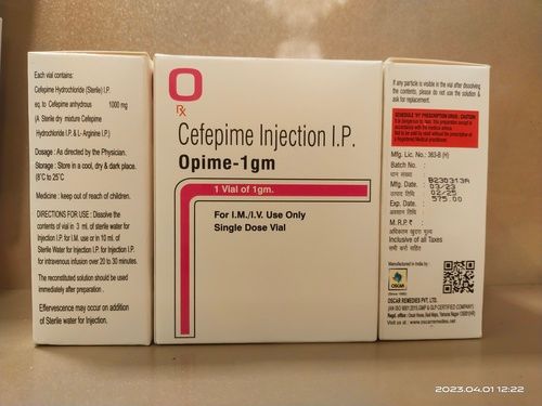 Cefepime Injection - Physical Form: Liquid