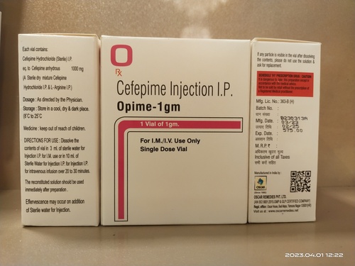 Cefepime Injection