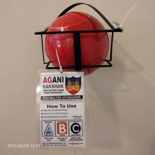 Ball Type Fire Fighting Extinguisher