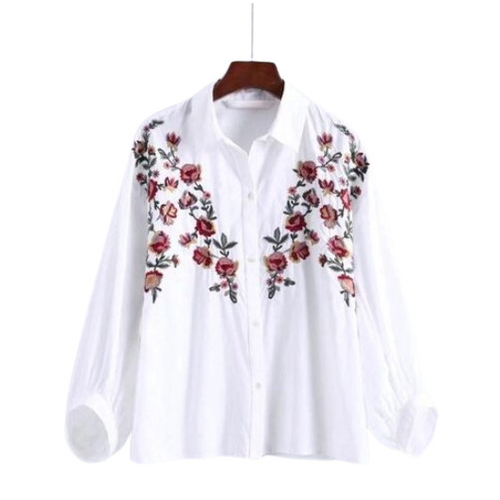White Ladies Designer Shirt