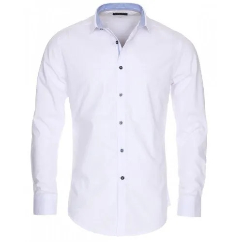 White Mens Plain Shirt