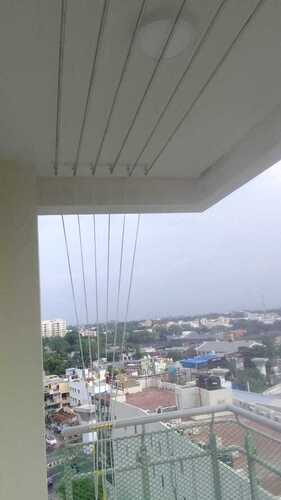 Ceiling mounted pulley type cloth drying hangers in  Pudhupatinam Chennai