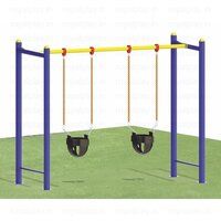 Two Seater Swing Double Swing Outdoor Swing Playground Swing Children Swing