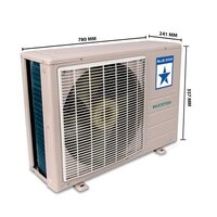 Air Conditioner Outdoor Unit - Color: White