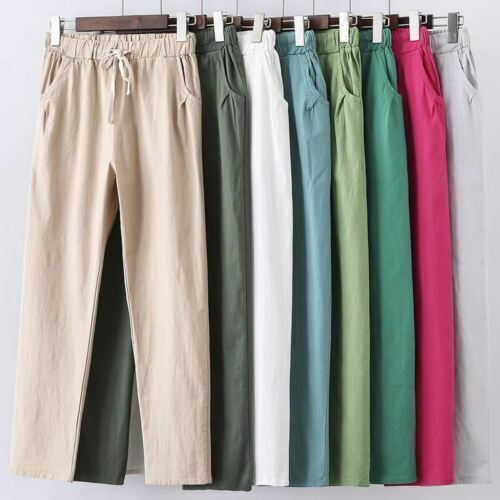 Winter Warm Harem Pants, Women's Autumn Winter Cotton Loose Trousers,W–  FantasyLinen