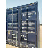 40 Foot Metal Shipping Container - 20-30 Ton Capacity | Durable Painted Finish, Ideal For Industrial Storage
