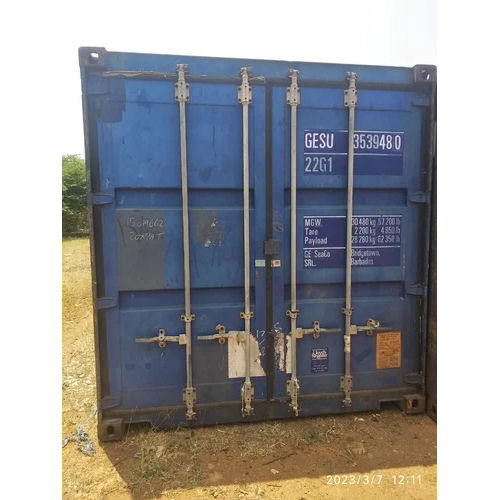 Metal 20 Feet Gp Used Shipping Container