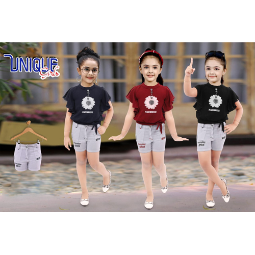 Girls Hot Pant With Top