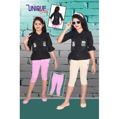 Girls Fancy Top And Capri