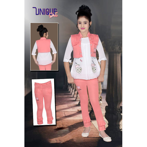 Different Available Girls Fancy Top And Pant