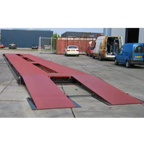 Electronic Portable Weighbridge - Heavy-Duty Steel Construction, Accurate Load Cells for Reliable Weighing