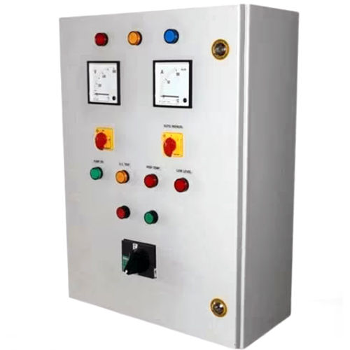 Mild Steel 600W Electrical Control Panel For Submersible Pump Standard: Normal