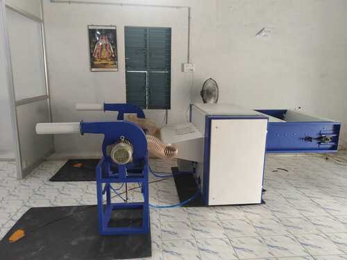 pilow filing unit with fiber opening