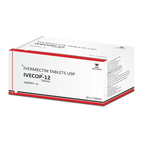  Ivecop-12 Ivermectin 12Mg टैबलेट सामान्य दवाएं