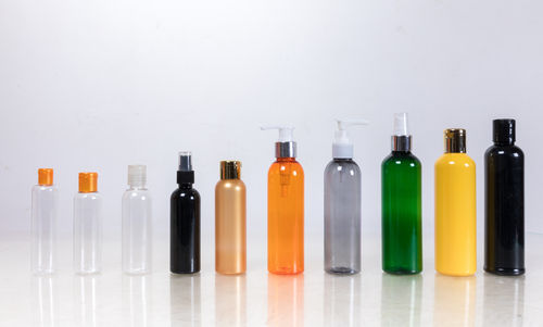 Cosmetic Boston Round Pet Bottles