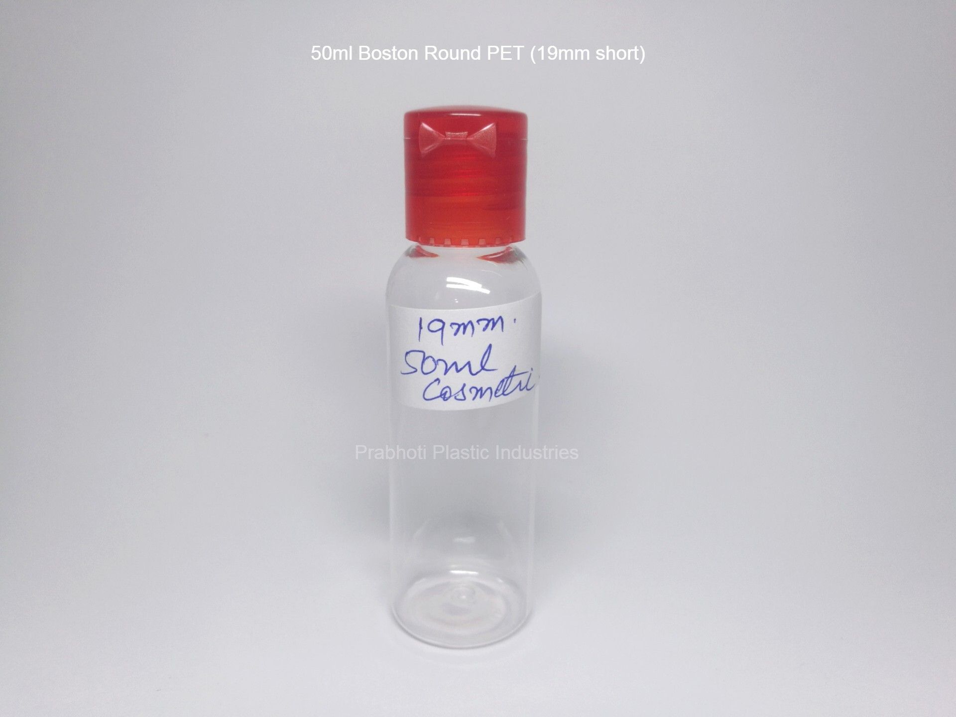 Cosmetic Boston Round Pet Bottles