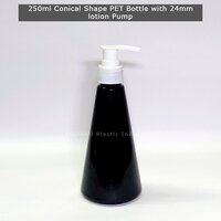 Conical Shower Gel PET Bottles