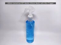 Cosmetic Plastic Pet Bottle With Pump