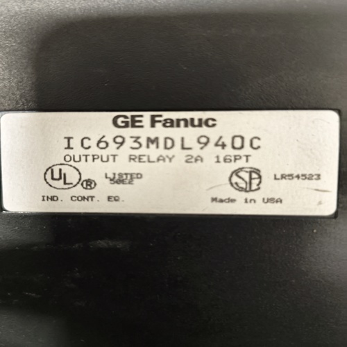 GE FANUC IC693MDL940C OUTPUT RELAY MODULE